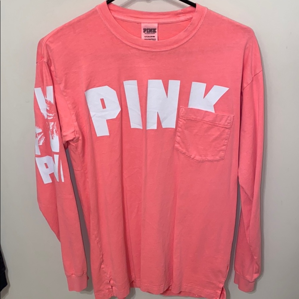 Long sleeve pink shirt!!